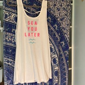 Bathing suit cover up or dress!! 🌊 💞